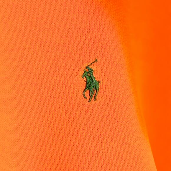 Polo Ralph Lauren Men’s 1/4 Zip Sweater XL Orange Pullover - Picture 6 of 8